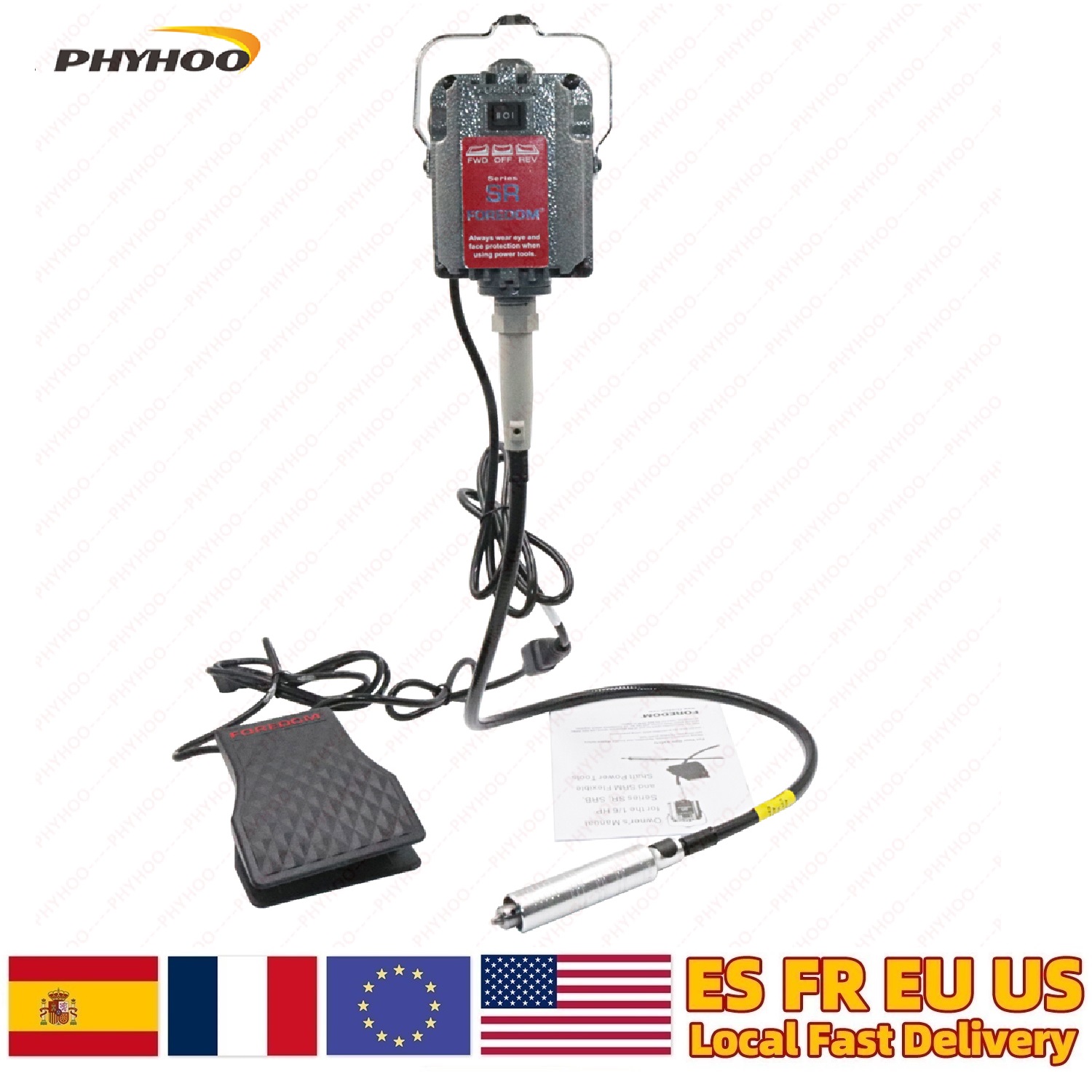 Jewelry Making Machines - Mini SR Flex Shaft Mill 6mm