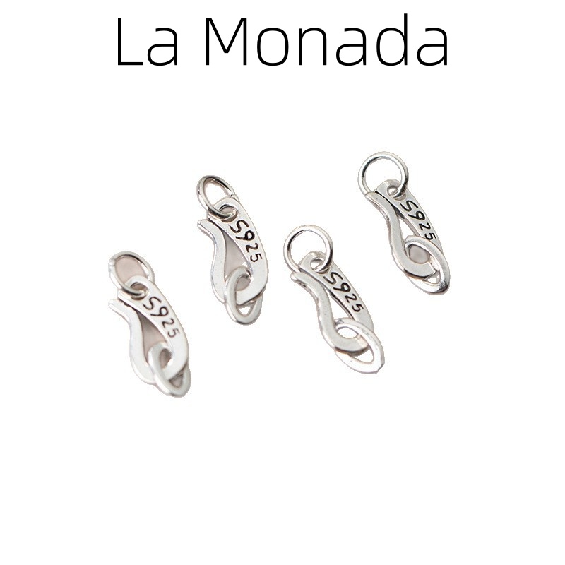S925 Sterling Silver S Shape C - Jewelry Making In La 评论和价格