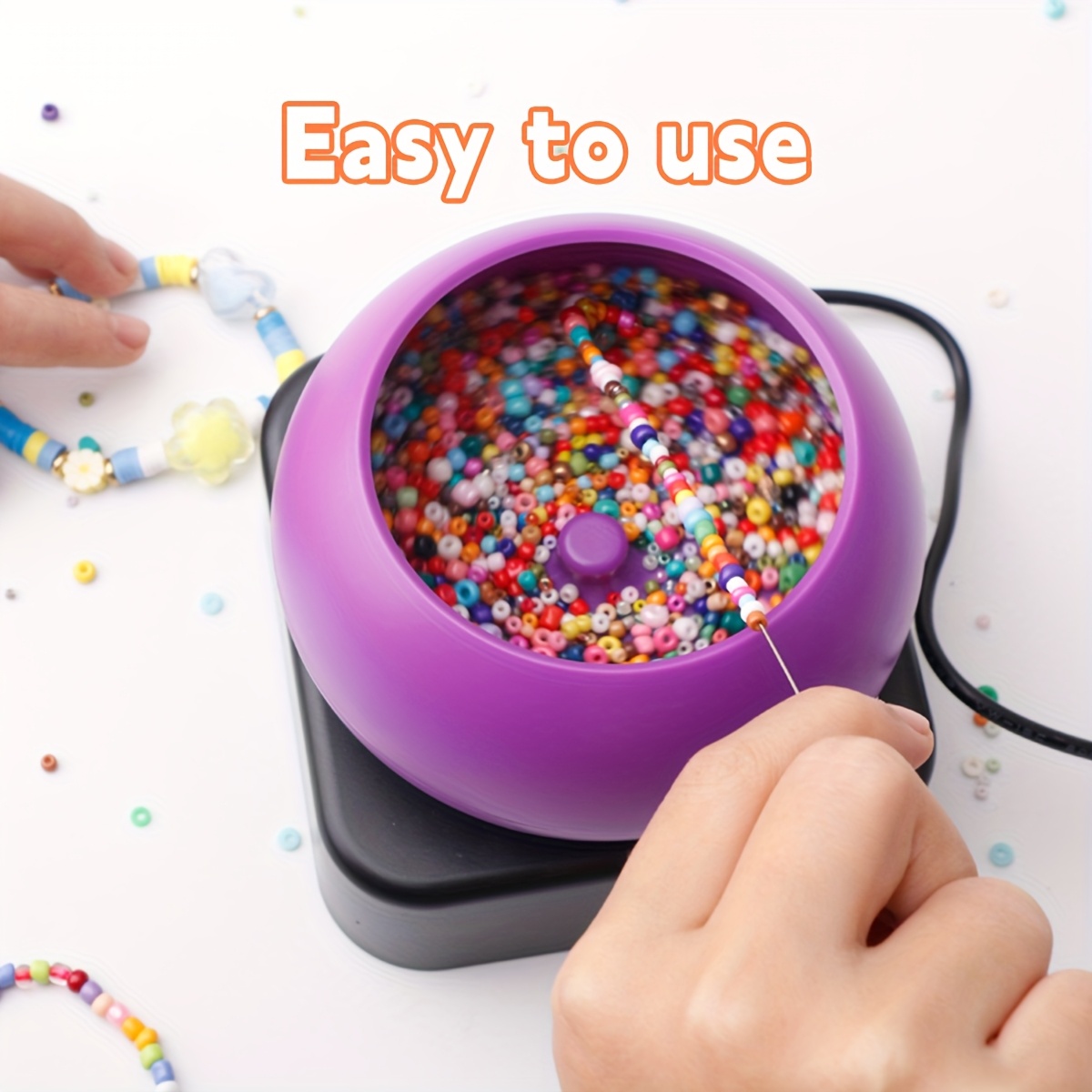 1pc Electric Beading Tool Jewe - Jewelry Making Machines 评论和价格