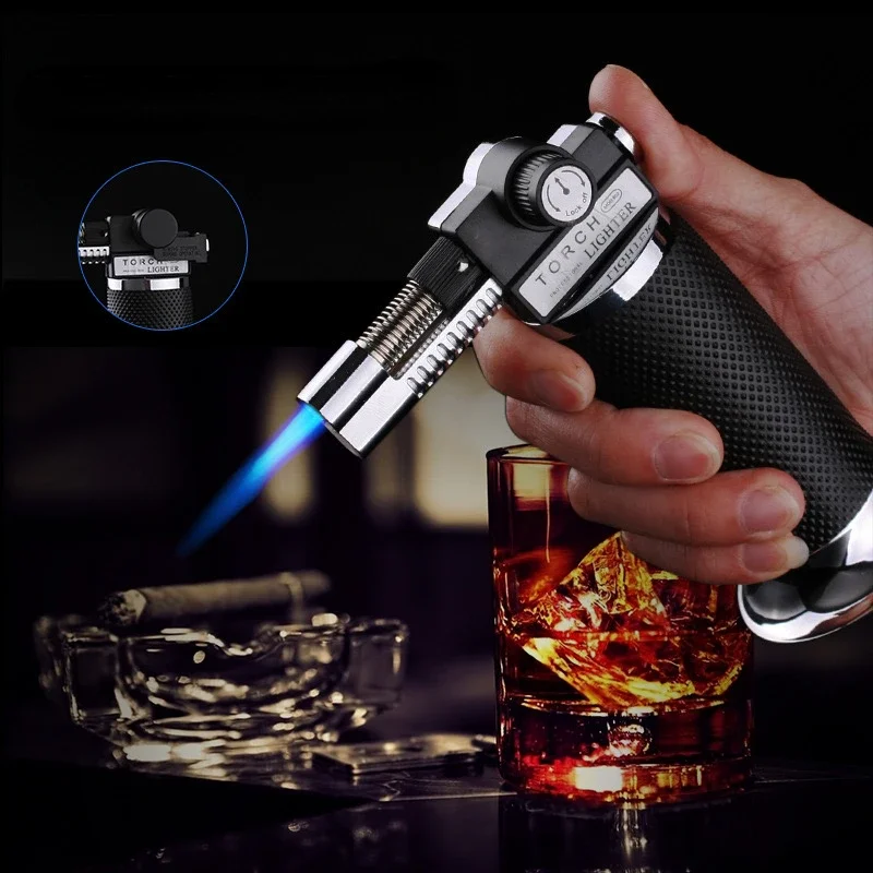 Gas Lighter Windproof BBQ Kitc - Jewelry Making Torch 评论和价格