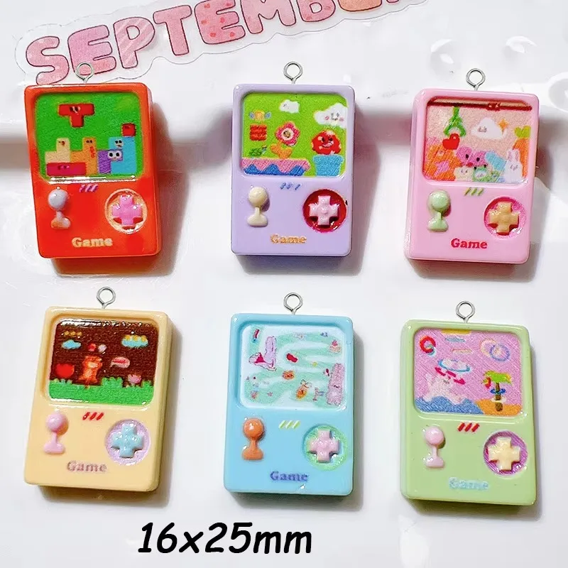 10Pcs Cute Cartoon Game Machin - Jewelry Making Machines 评论和价格