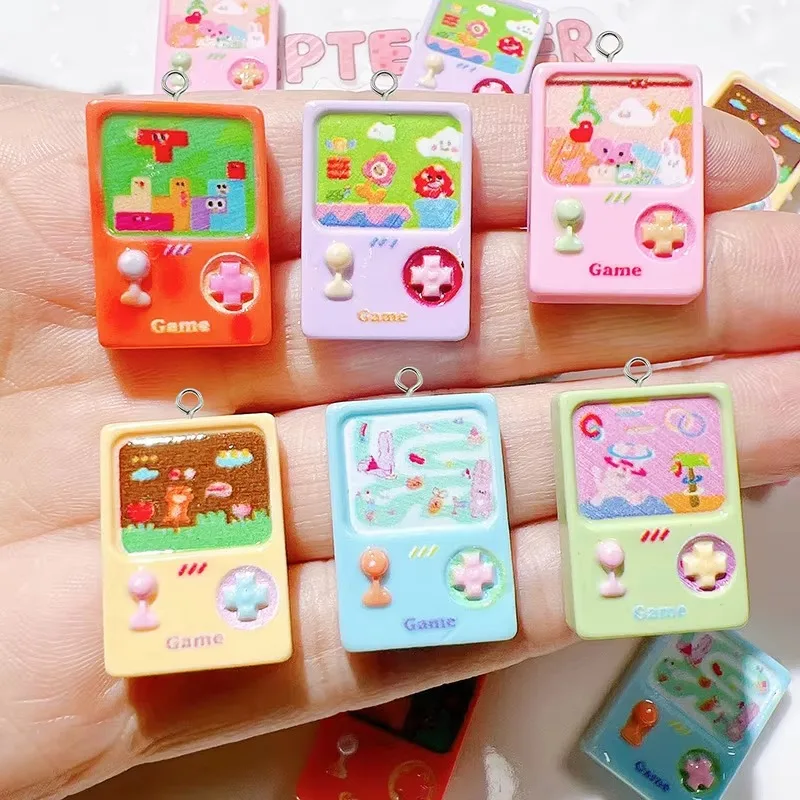 10Pcs Cute Cartoon Game Machin - Jewelry Making Machines 评论和价格