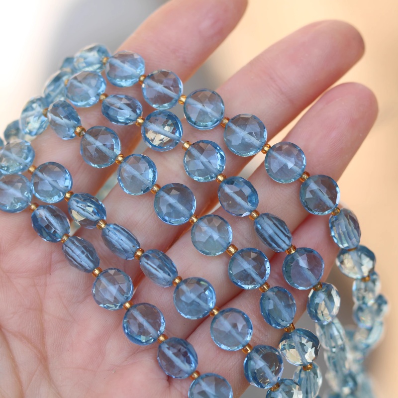 5pieces loose beads London blu - Jewelry Making London 评论和价格