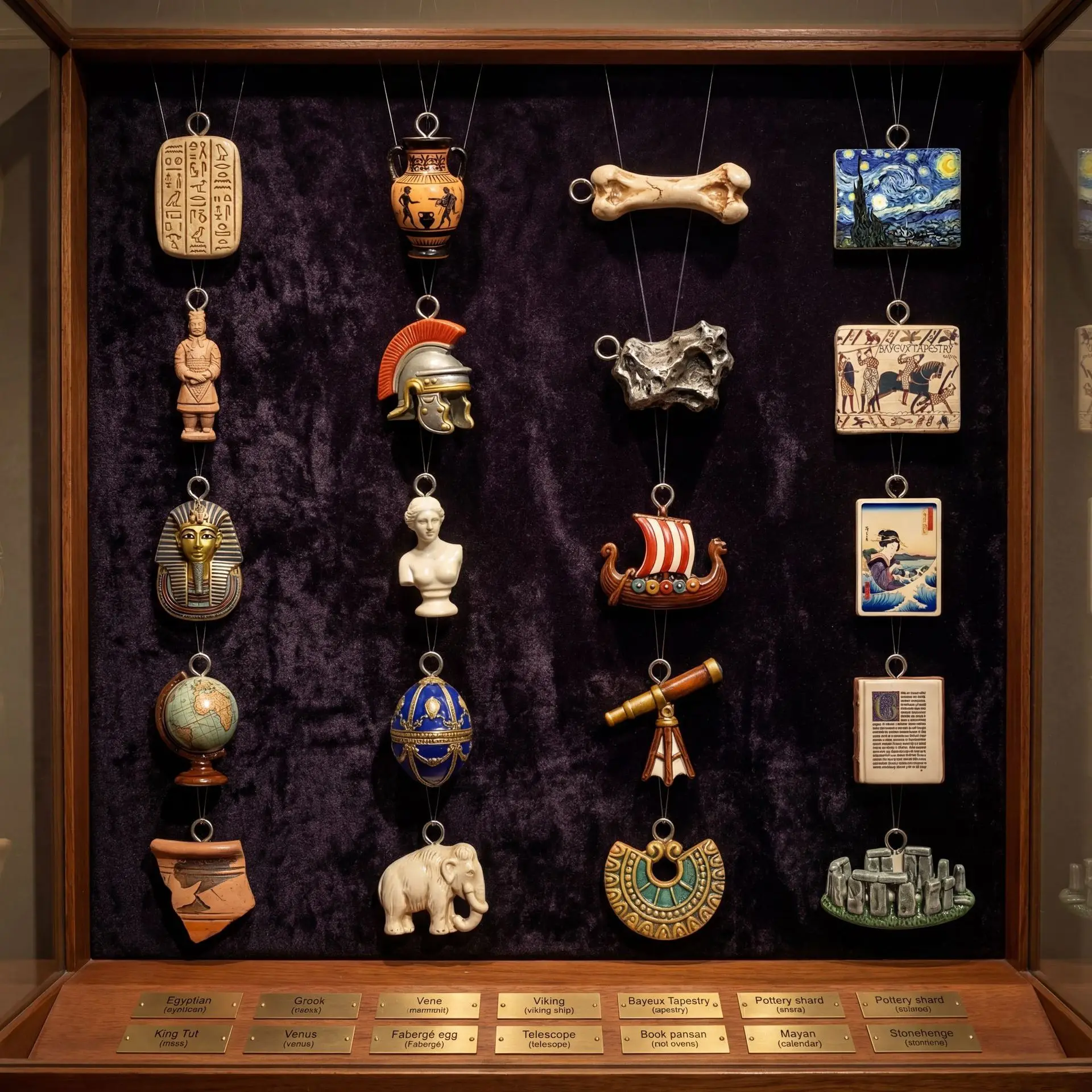 Mini World History Antique Fig - Jewelry Making History 评论和价格