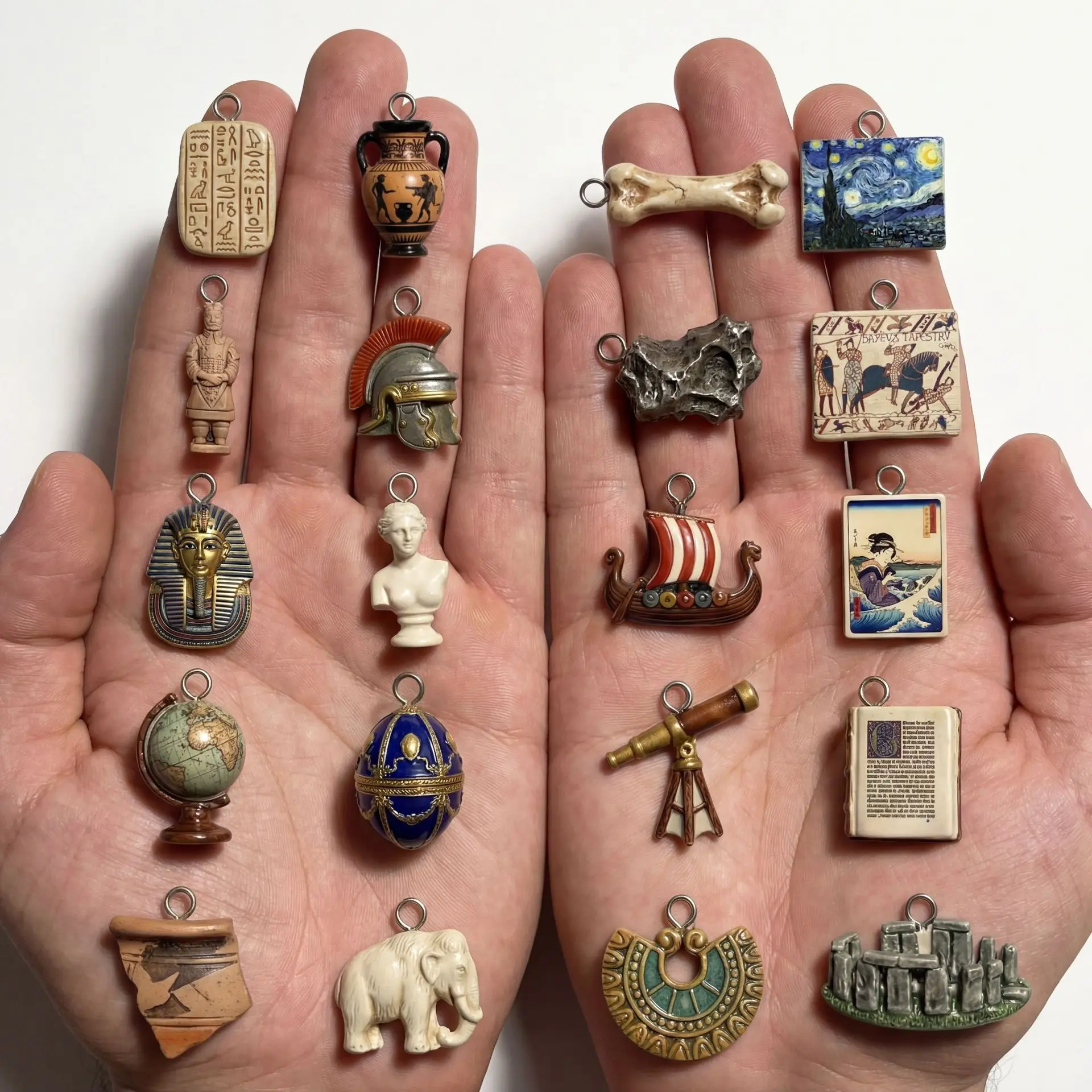 Mini World History Antique Fig - Jewelry Making History 评论和价格