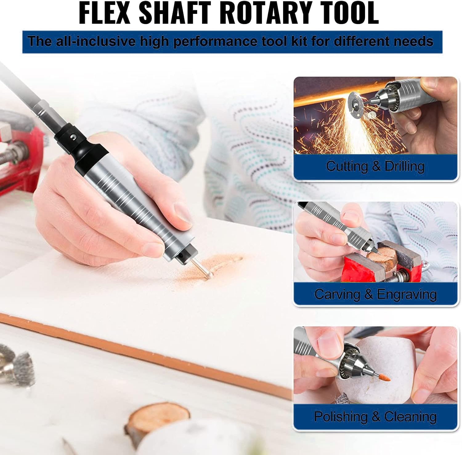 Mini SR Flex Shaft Mill 6mm Ch - Jewelry Making Machines 评论和价格