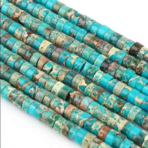 Natural Emperor Stone Turquois - Jewelry Making Gemstones 评论和价格