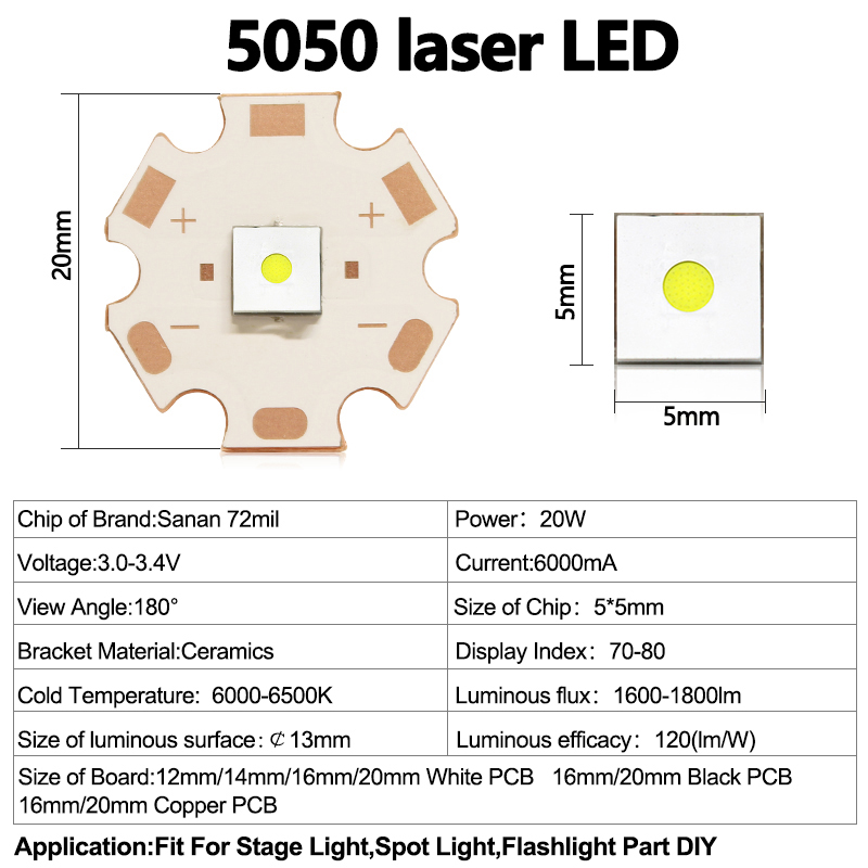 High Power 20W LED Chip Laser  - Jewelry Making Torch 评论和价格
