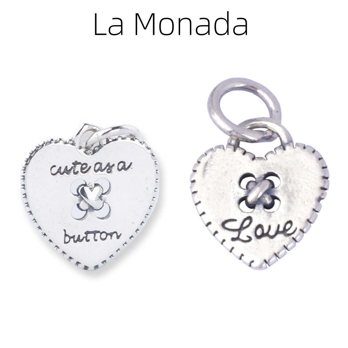 925 Sterling Silver Heart Butt - Jewelry Making In La 评论和价格