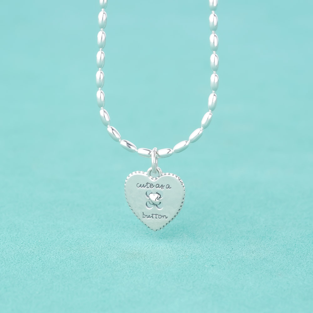 925 Sterling Silver Heart Butt - Jewelry Making In La 评论和价格