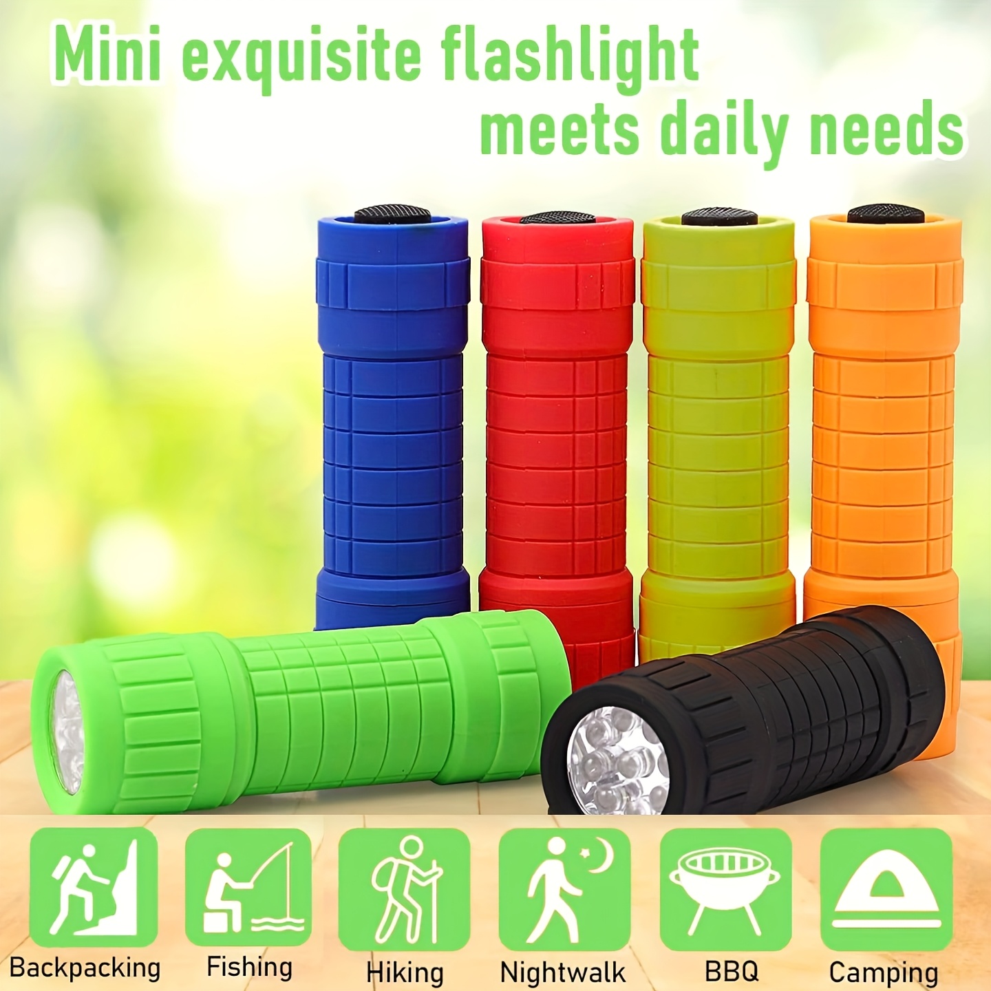 Mini Portable Flashlight Nine  - Jewelry Making Torch 评论和价格