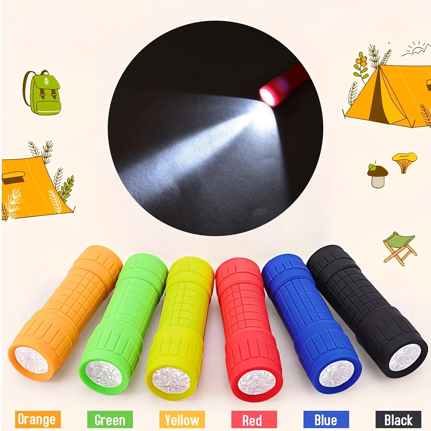 Mini Portable Flashlight Nine  - Jewelry Making Torch 评论和价格