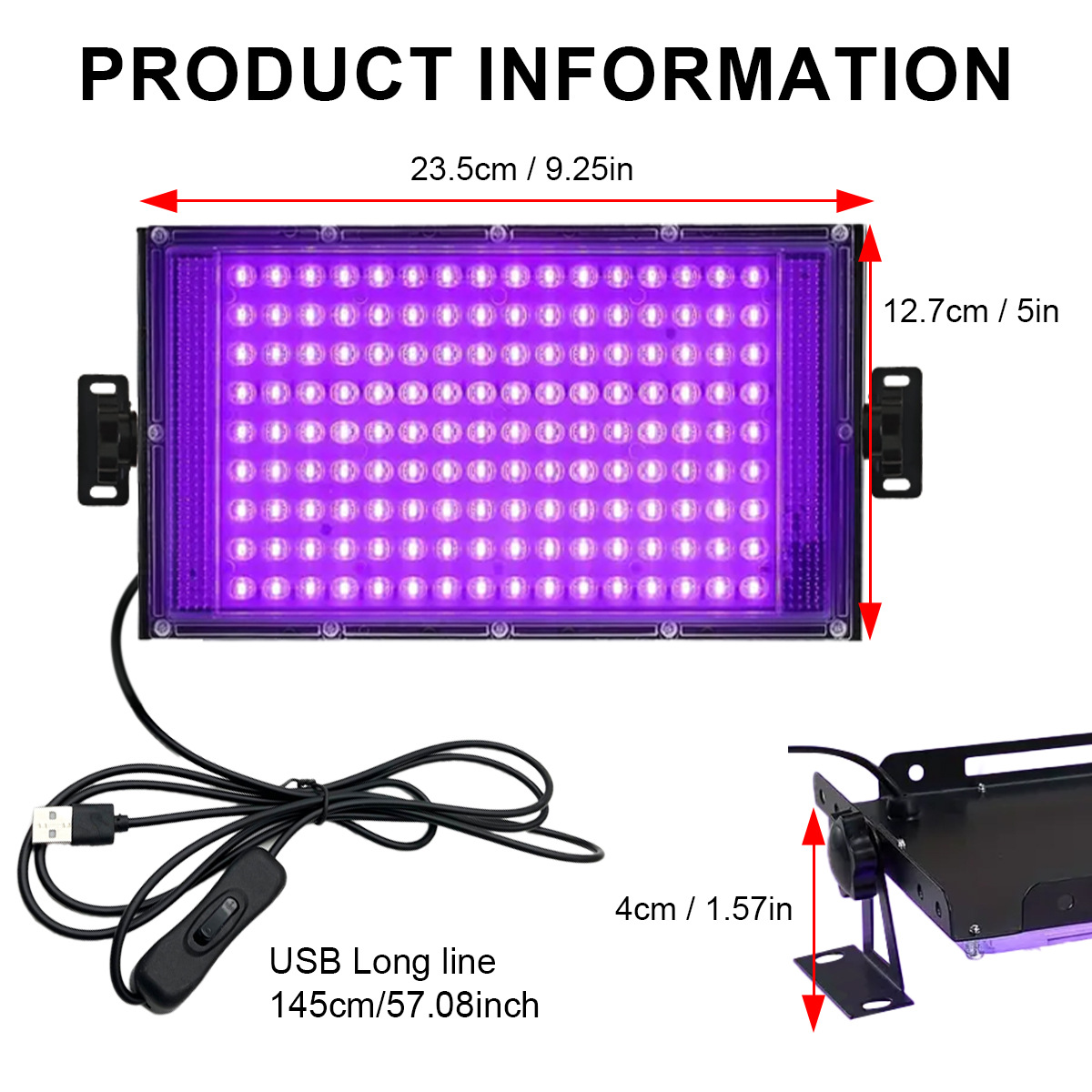 Portable 50 96 144 LED UV Resi - Jewelry Making Dc 评论和价格