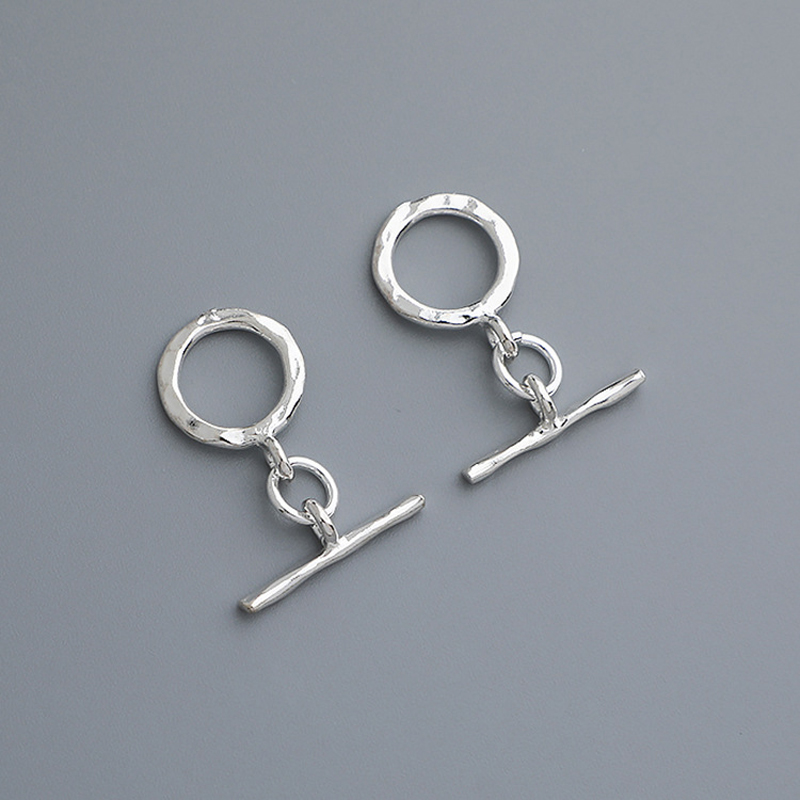 925 Sterling Silver Toggle Cla - Jewelry Making In La 评论和价格