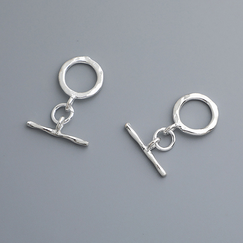925 Sterling Silver Toggle Cla - Jewelry Making In La 评论和价格