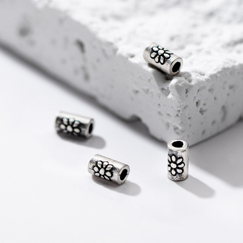 925 Silver Spacer Beads Daisy  - Jewelry Making In La 评论和价格