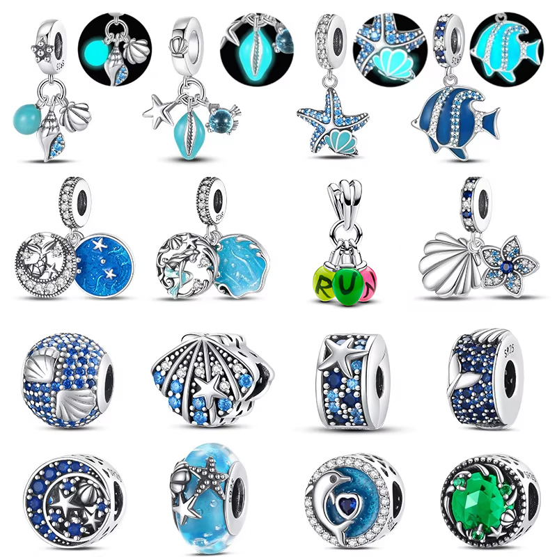 925 Sterling Silver Ocean Glow - Jewelry Making In La 评论和价格