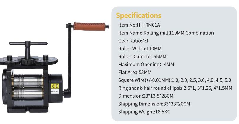 PEPE Roller Machine 110*65mm/1 - Jewelry Making Machines 评论和价格